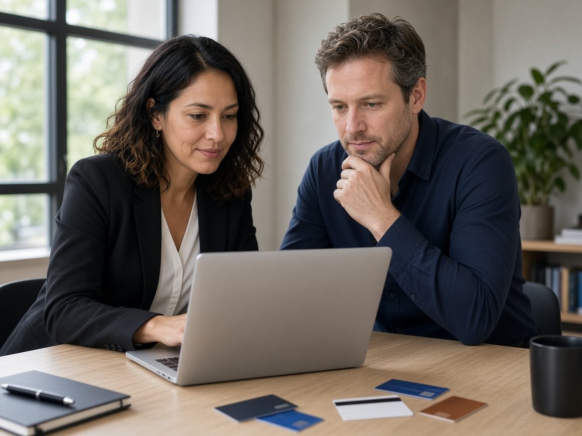 Small business team managing employee card spend